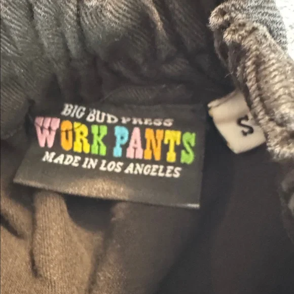 NWOT Big Bud Press Work Shorts Black Size Small Unisex - Picture 7 of 11